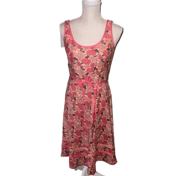 Loft Pink Floral Dress - Picture 1 of 12